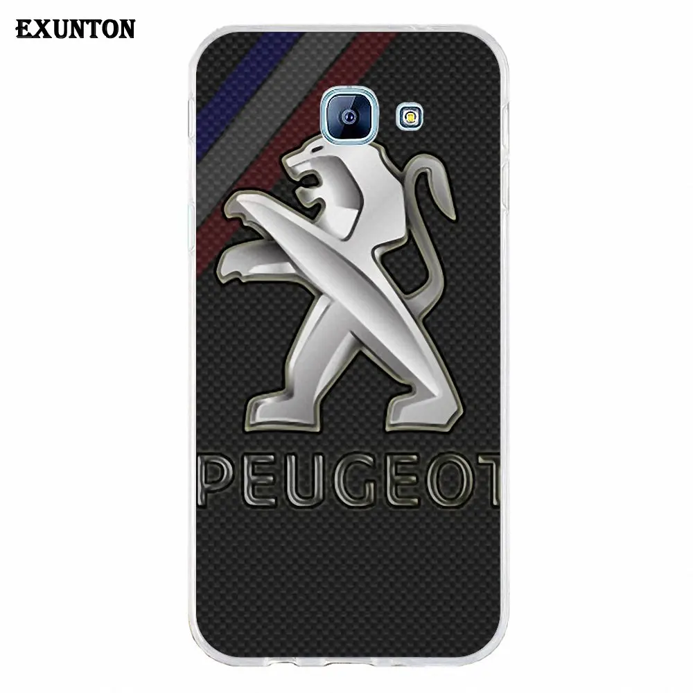 as picture ТПУ Новое поступление года для Galaxy J1 J2 J3 J330 J4 J5 J6 J7 J730 J8 mini Pro Логотип Peugeot - Цвет: as picture