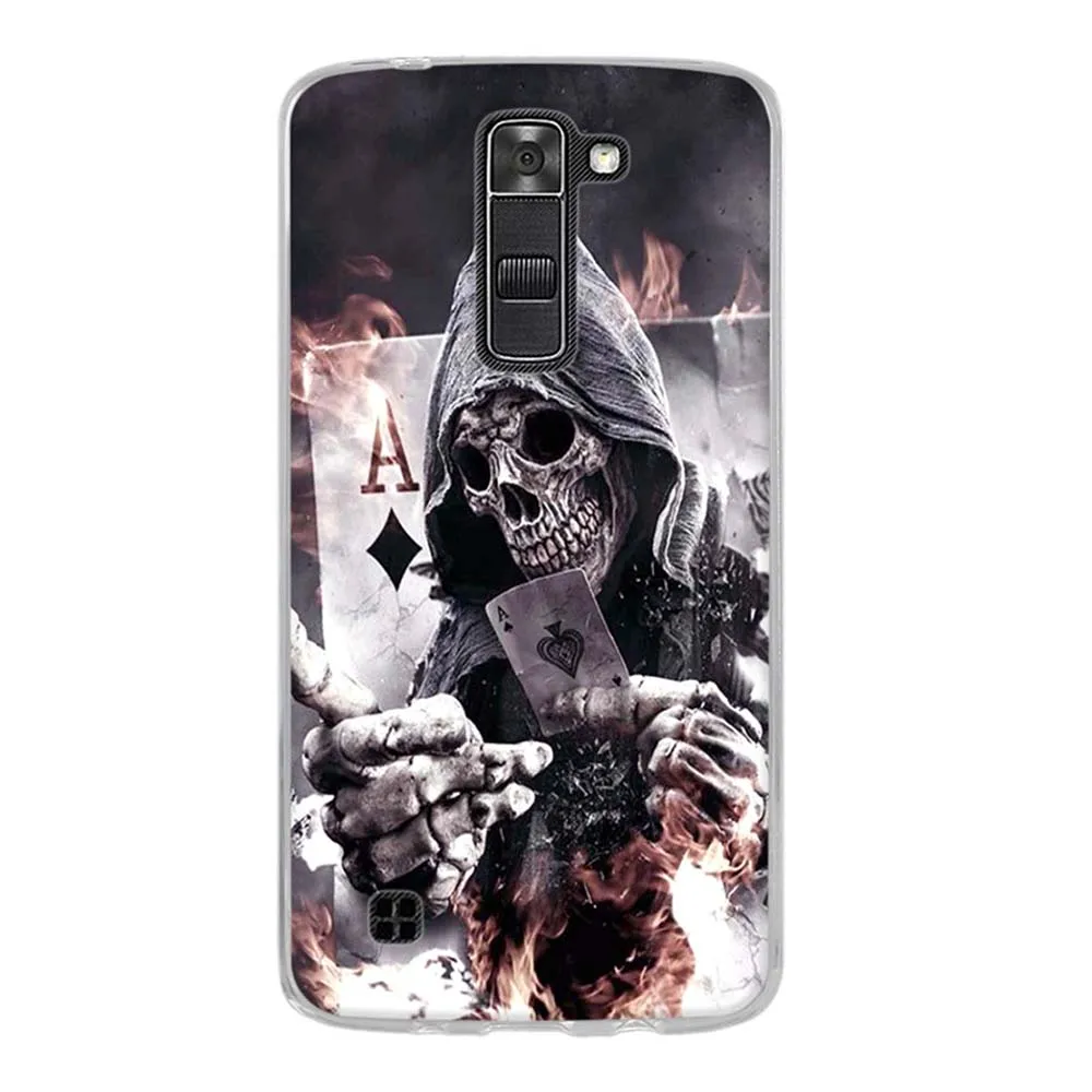 Чехол для LG K7 чехол мягкая силиконовая задняя крышка X210ds X210 ds Tribute 5 LS675 MS330 M1
