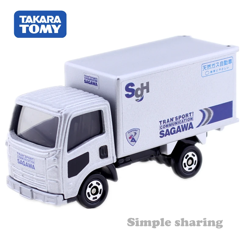 Такара томия томика № 59 ISUZU ELF SAGAWA Экспресс чужой грузовик литый под давлением