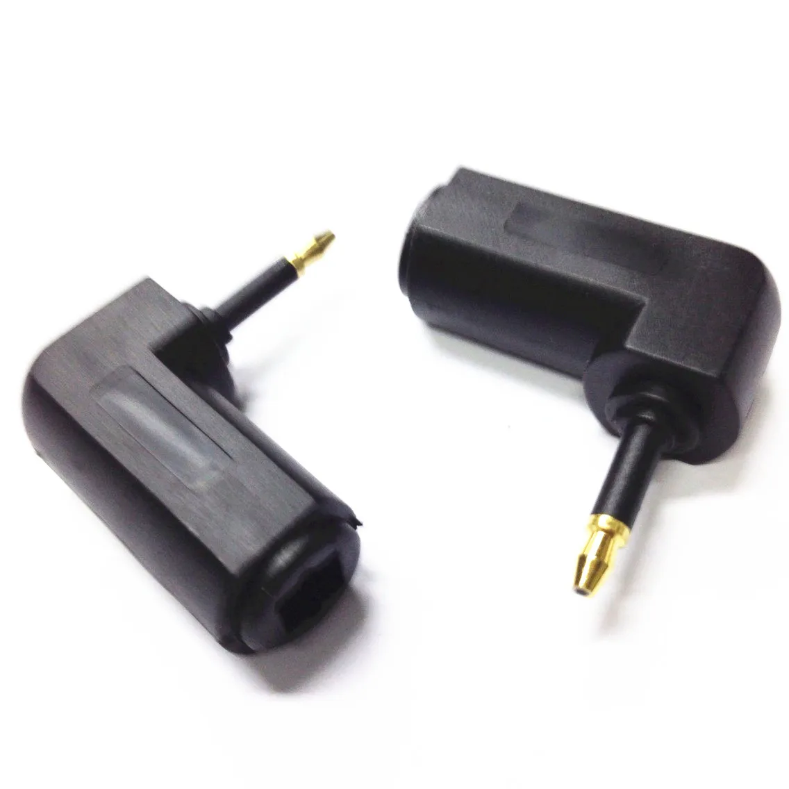 Аудио волокно с круглым носком квадратный порт 90 градусов адаптер