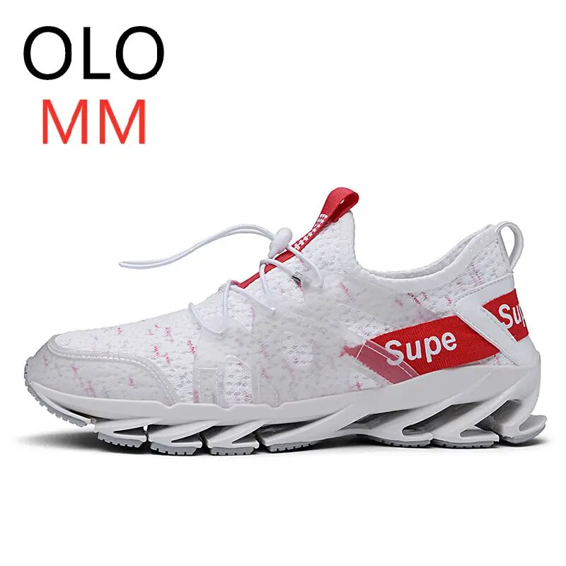 OLOMM Fashion Men Breathable Mesh Shoes Sneakers Casual Student Running 39-47 Comfortable Walking | Обувь