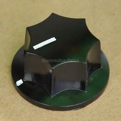 

25x Pot Knobs, 1.14" x 0.59" Shaft 1/4", MF-B02, for HAM Radio / Audio