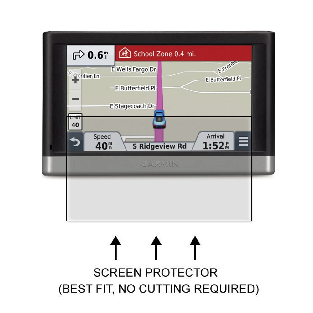 Прозрачная пленка из ПЭТ с ЖК-дисплеем, 3 шт., защита экрана от царапин для Garmin Nuvi 2457 2457LT 2457LM 2457LMT, авиационный GPS