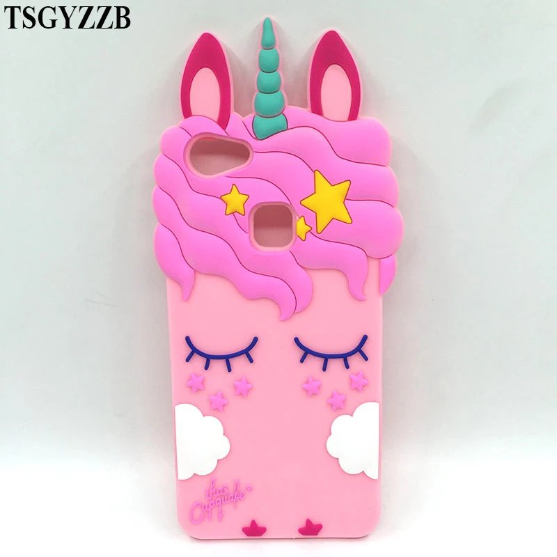 

For OPPO F5 Case Silicon Cute 3D Black Cat Ears Beard Pink Unicorn Horse Cartoon Soft Phone Back Skin Cover Case For OPPO F5