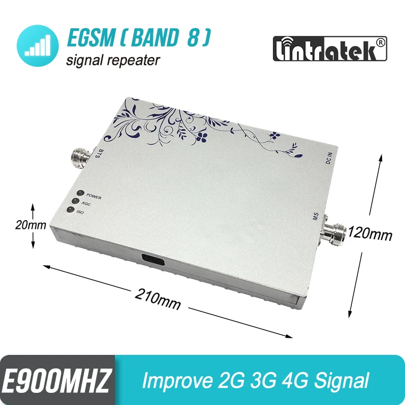 Бесплатная доставка 25dBm усилитель сигнала 2G 3G 4G EGSM 900mhz 2600mhz 800mhz Band 20 LTE 700mhz