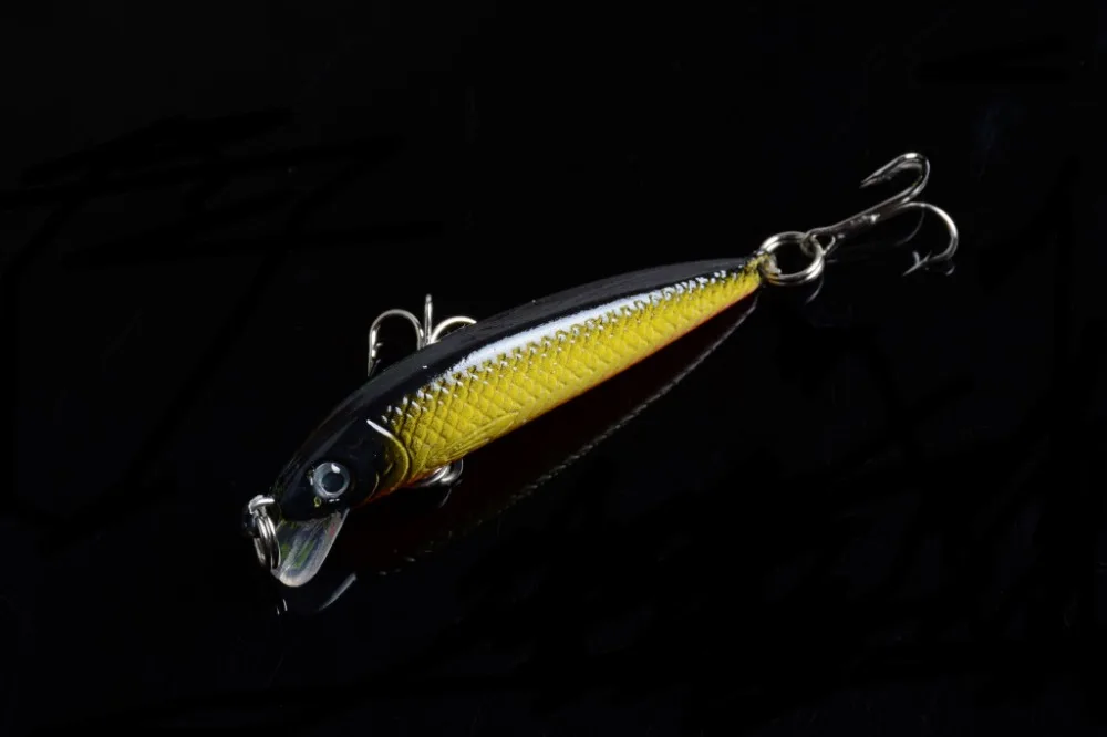 5PCS/lot Super Quality 5 Colors 5.5 cm 3.6g Hard Bait Fishing lures Bass Fresh Salt water 8#hook | Спорт и развлечения