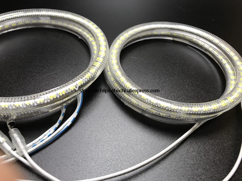 HochiTech для Mercedes-Benz GL-Class X164 GL450 2007-2012 ультра яркий SMD белый светодиодный ангельские глазки 2600LM halo Кольцо Комплект Дневной светильник