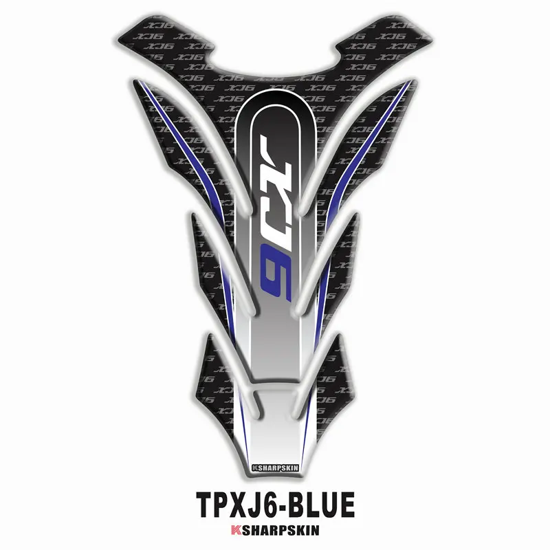 Мотоцикл 3D топливный бак pad Наклейка защитная декоративная переводная картинка для YAMAHA XJ6 наклейки на планшет - Цвет: 3