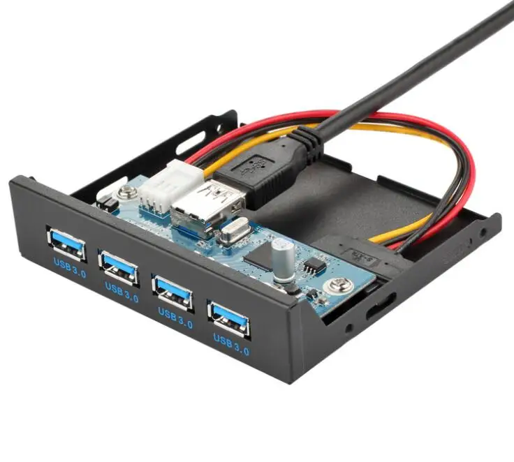 LBSC 4 порта USB 3 0 Передняя панель комбинированный кронштейн USB3.0 концентратор