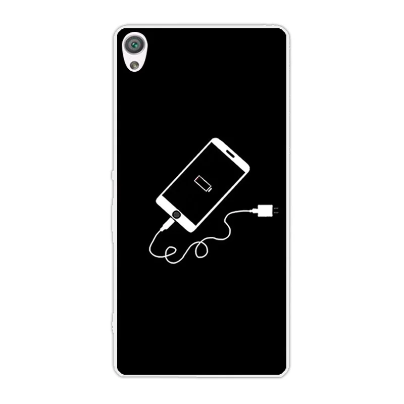 Силиконовый чехол для Sony Xperia XA с милыми животными F3111 F3113 F3115 прозрачный xA Coque |