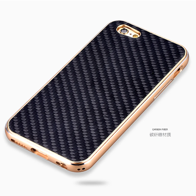 Роскошный Алюминиевый бампер с металлической рамкой для Apple iPhone 6 S Оригинальный