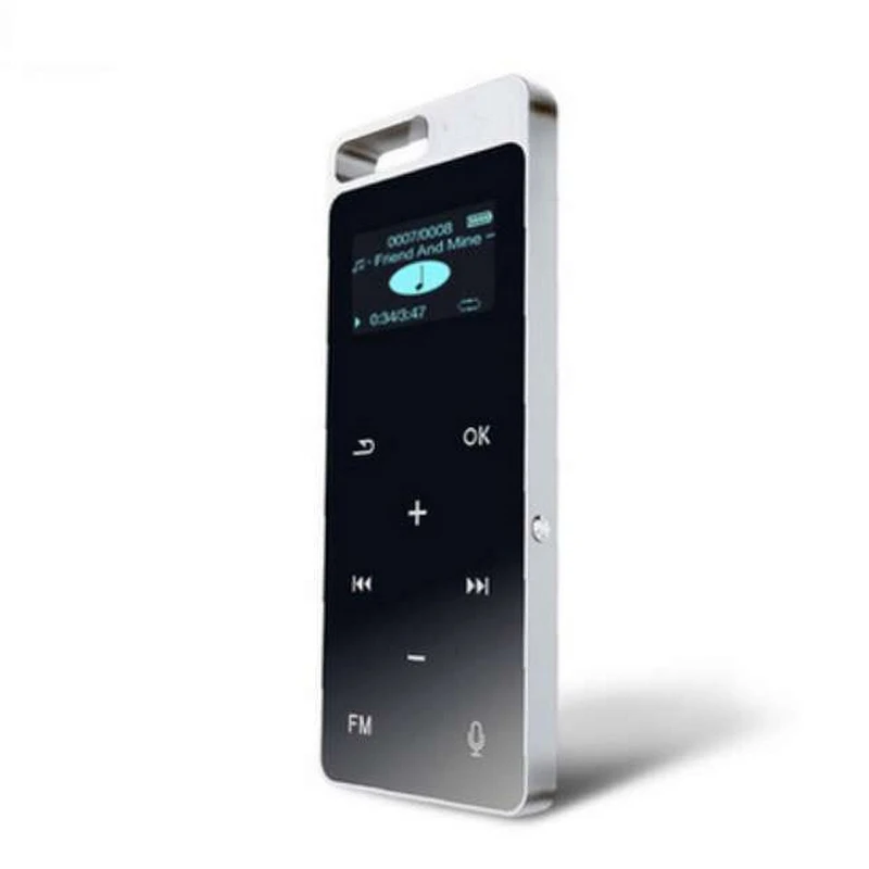 Оригинальный mp3 плеер Сенсорный экран ультра тонкий 8 ГБ MP3 музыки Playe с 1 дюймов