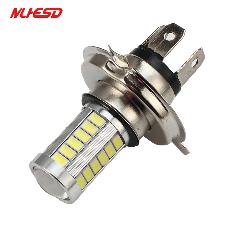 10 шт. H4 33 SMD 5630 5730 Автомобильные светодиодные сигнальные лампы Противотуманные