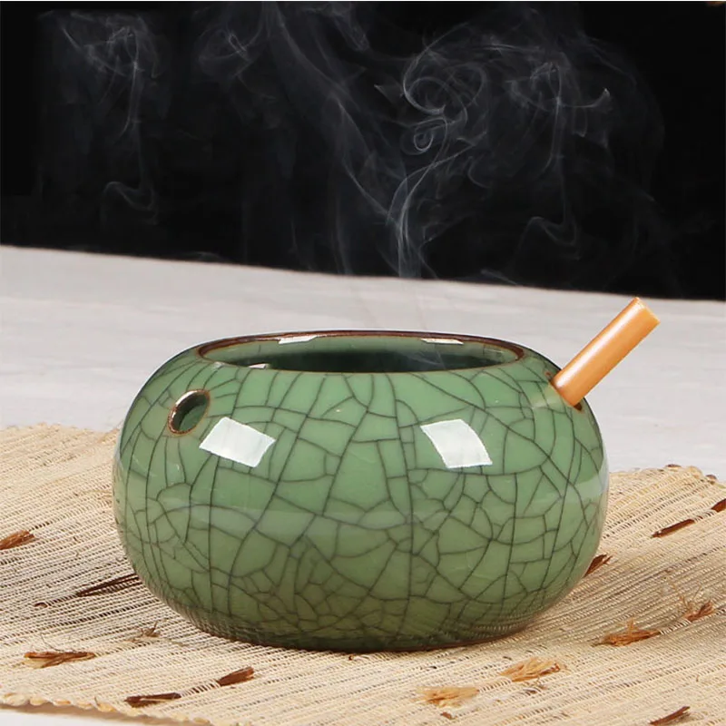 Longquan Celadon New antique ceramic ashtray | Дом и сад