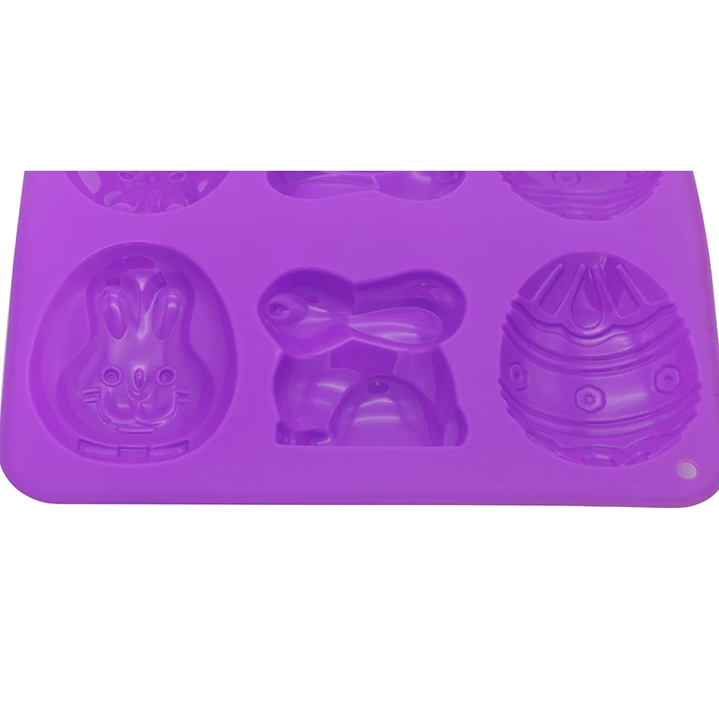 ULKNN Large Cakes Tools Easter Egg Silicone Cake Mold DIY Jelly Chocolate Candy Baking Kitchen for Eggs | Дом и сад