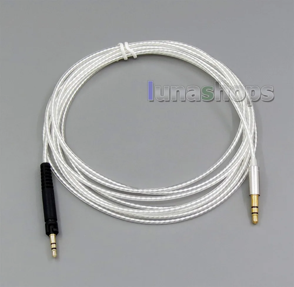 LN006242 Замена OCC посеребренный кабель для Sennheiser HD598 HD558 HD518 наушники гарнитура наушники