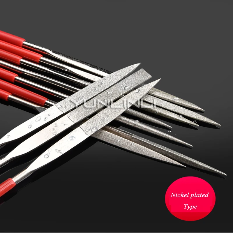 10 в 1 Мини пилка для игл с алмазным покрытием 160 мм керамическое стекло