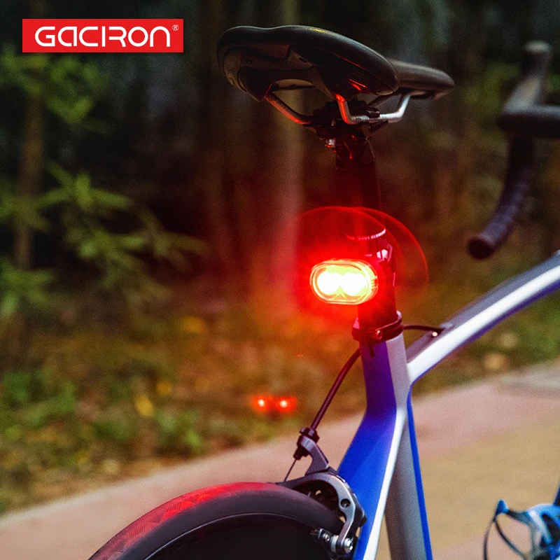 Задний фонарь для велосипеда Gaciron W09 умный датчик освещения задний s USB аксессуары