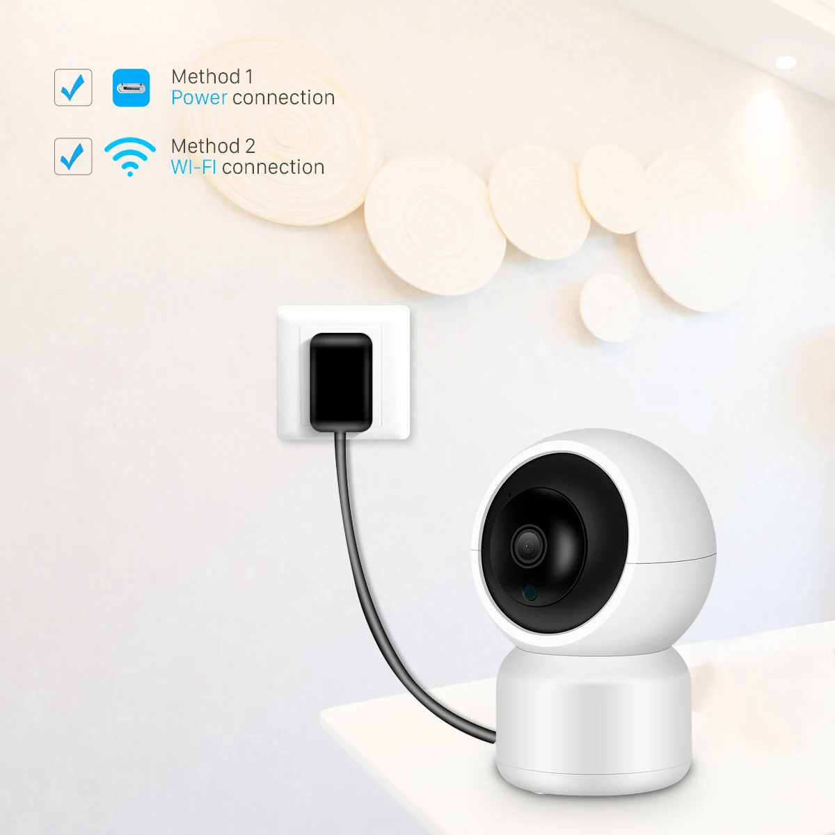 ANBIUX 1080P облачная IP камера домашняя охранная камера наблюдения Автоматическая отслеживающая сетевая камера с WIFI Беспроводная CCTV камера YCC365 App