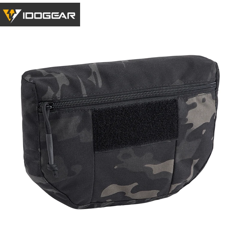 MultiCam Black IDOGEAR тактическое обмундирование падение мешок AVS JPC CPC поясной кошелек EDC боевой армейский Тактический поясной Чехол Мультикам 3520 - Цвет: MultiCam Black