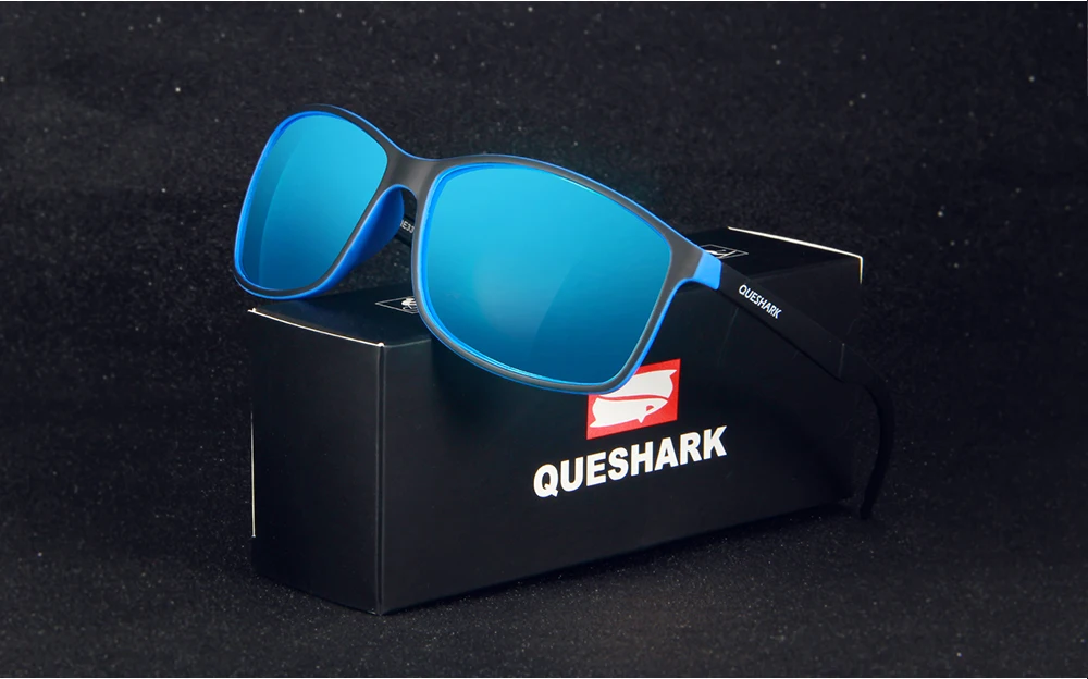 QUESHARK, 14,5 г, ультралегкие поляризованные велосипедные солнцезащитные очки, очки для горного велосипеда, очки Gafas Cicismo Uv400 TR90, велосипедные очки