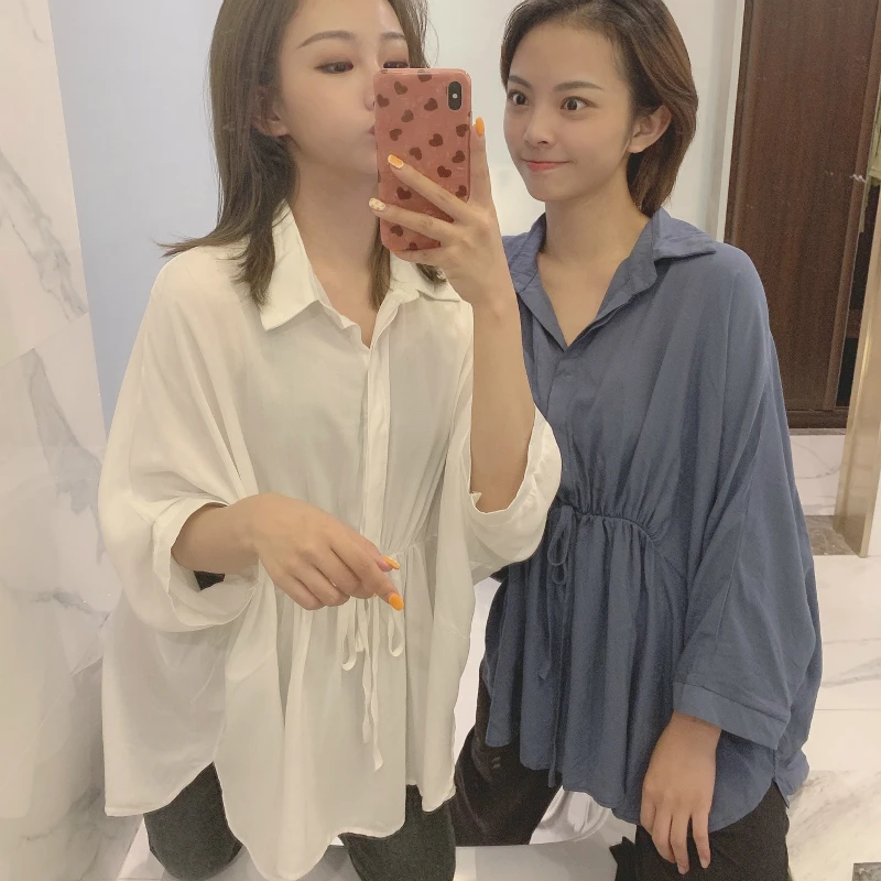 Cheap wholesale 2019 new Spring Summer Autumn Hot selling women's fashion casual ladies work Shirts BW852