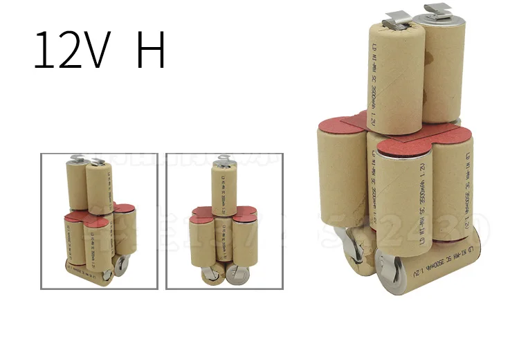 12 В 4000 мАч Ni MH аккумулятор сварочный инструмент cd для Black Decker Bosch Dewalt FESTOOL Hilti Hitachi Makita Metabo Fein