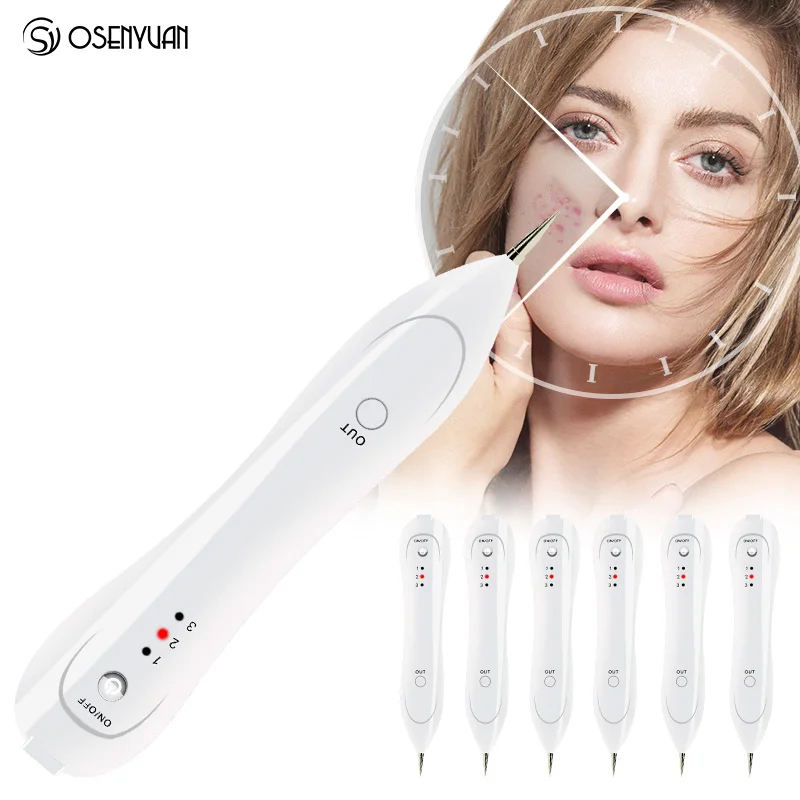 

Laser Freckle Removal Machine Skin Mole Removal Dark Spot Remover for Face Wart Tag Tattoo Remaval Pen Salon Home Beauty Care