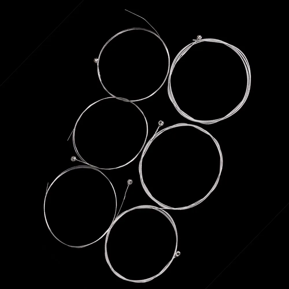 New Acoustic Electric Guitar Strings Perfect For Learners 6 Pcs Guitarra Bass Parts &amp Accessories | Спорт и развлечения