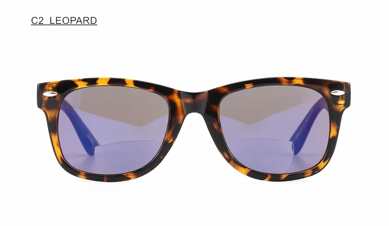 C2 LEOPARD SUMONDY двойного назначения очки для чтения солнечные очки SPH+ 1,0 до+ 3,5 мужские и женские очки высокого качества для пресбиопической рыбалки UR42 - Цвет оправы: C2 LEOPARD