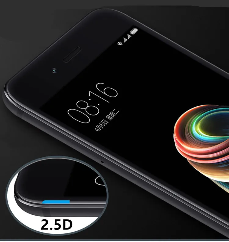 Fecoprior 3 шт./лот mi A1 mi 5X9 H новое полное покрытие закаленное Стекло для Xiaomi mi A1 5X5,5 дюймов Xao mi защитный Экран защитная пленка