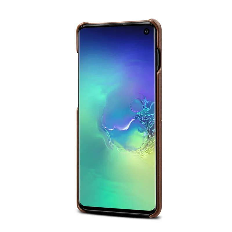 Кожаный чехол для Samsung Galaxy S10 Plus S10E кожаный с держателем карт кошелек Note 8 9 10
