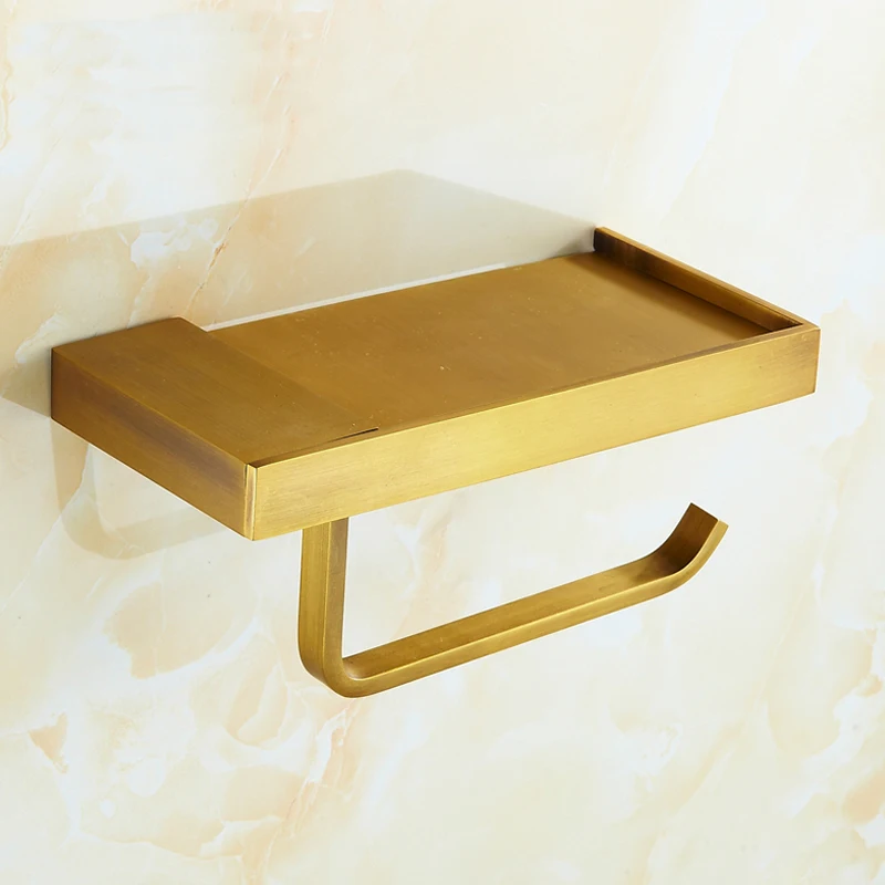 Европейский держатель для рулона бумаги в античном стиле ванной комнаты