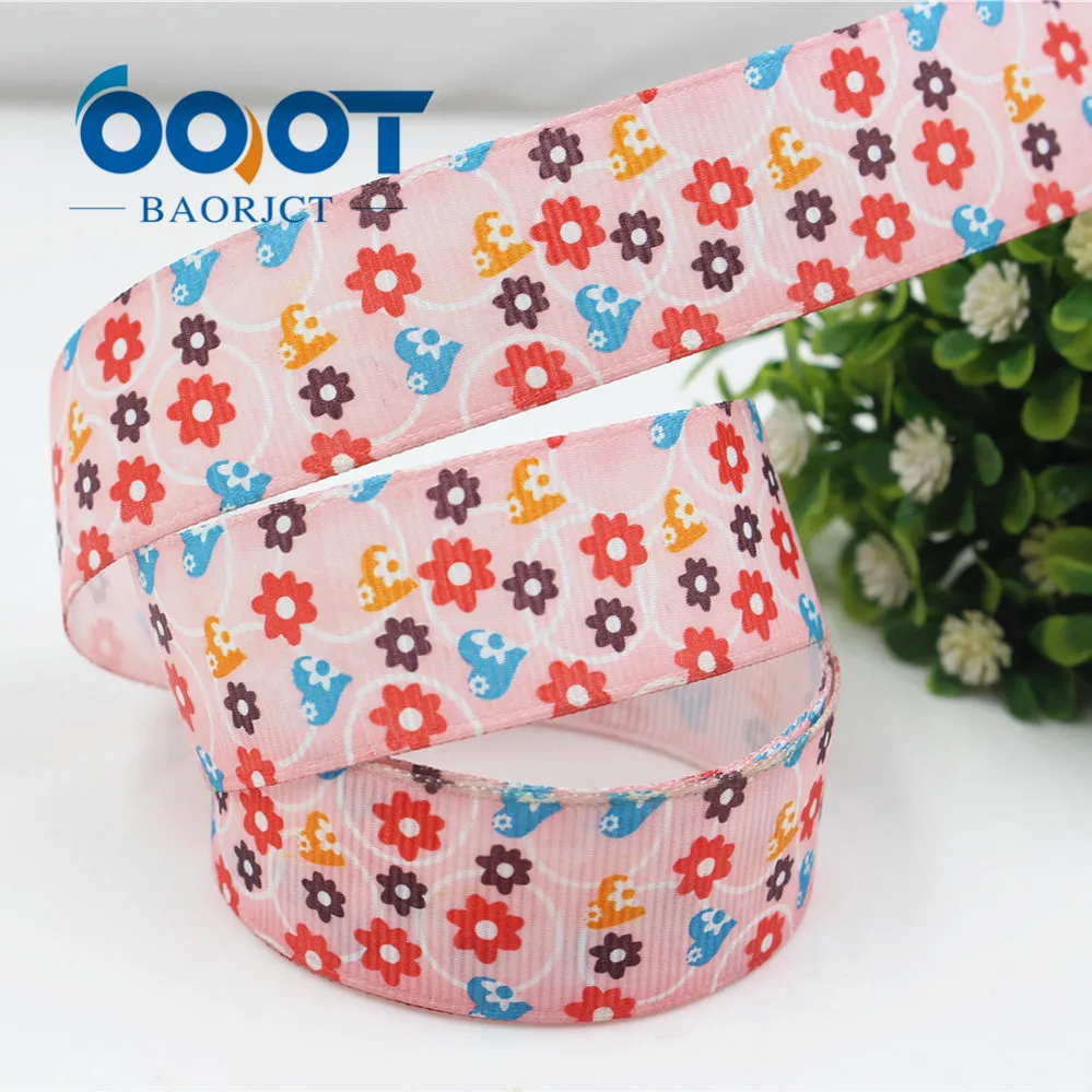 Мультяшные ленты OOOT BAORJCT 1762217 25 мм 10 ярдов Термотрансферная печатная корсажная