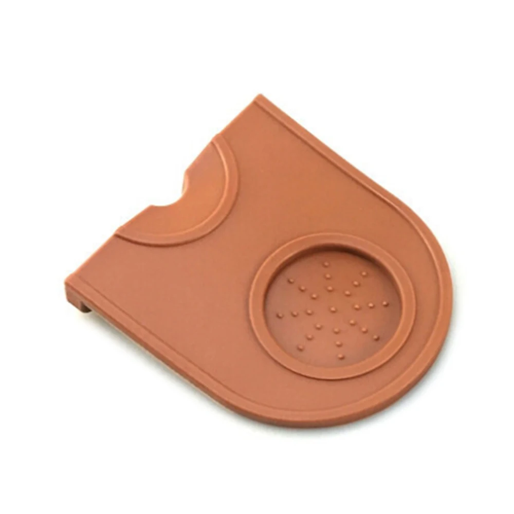 Anti-skid Mat Espresso Latte Barista Coffee Art Pen Tamper Tamping Holder Pad Coffeeware Safe Grind Silicone | Дом и сад