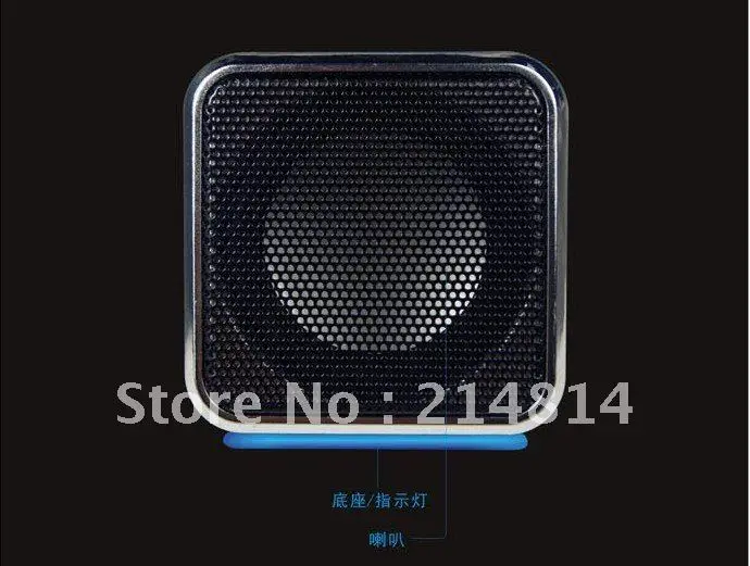 Free shipping MDQ:1pcs MD05 MINI spesker Sports MP3 Player Sound box Boombox with Micro SD/TF card reader + USB|box foam|box manicurebox mickey |