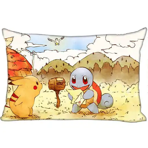Лучшие наволочки на заказ pokemon(1)@ 1 спальня прямоугольная Наволочка на молнии(с одной стороны)@ 1205-05-06-296 - Цвет: Pillowcase