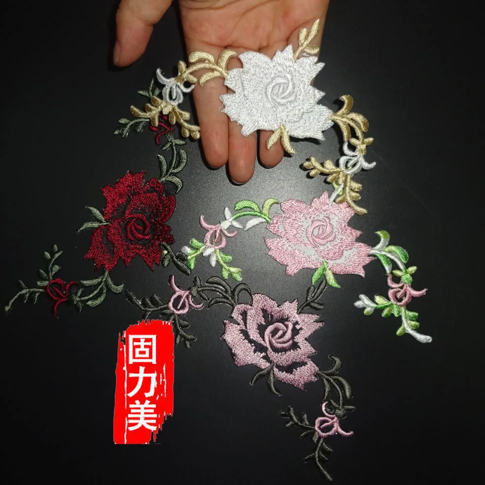 Комплект из 4 предметов с цветочным рисунком аппликация Сделай Сам Глажка одежды