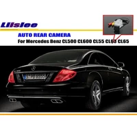 car rear view camera for mercedes benz cl500 cl600 cl55 cl63 cl65 ccd rca ntst pal license plate light oem hd ccd night vision