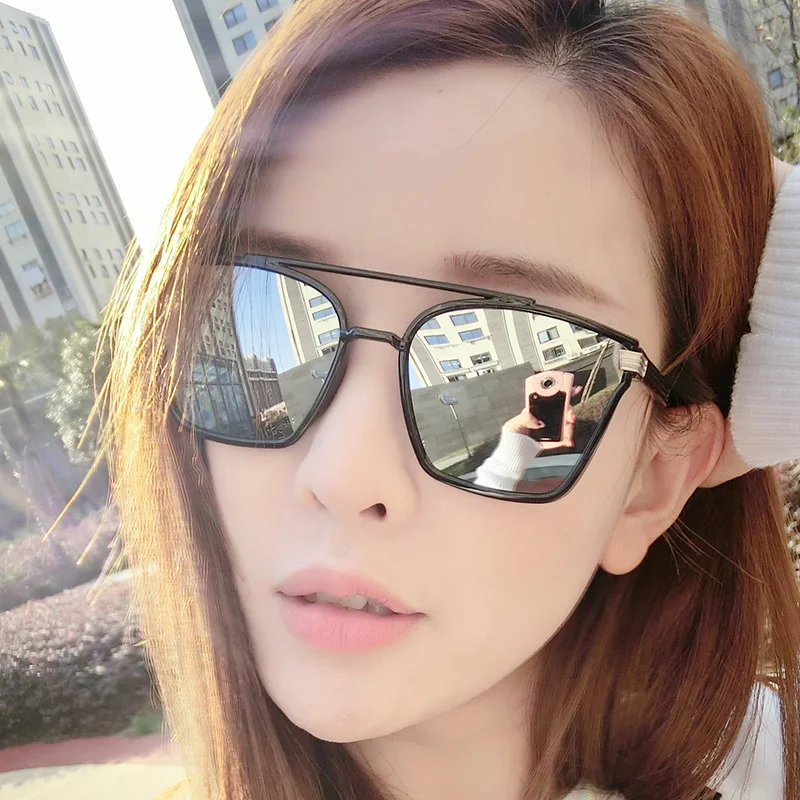 Модные Солнцезащитные очки для женщин Для мужчин зеркало вождения Зеркала