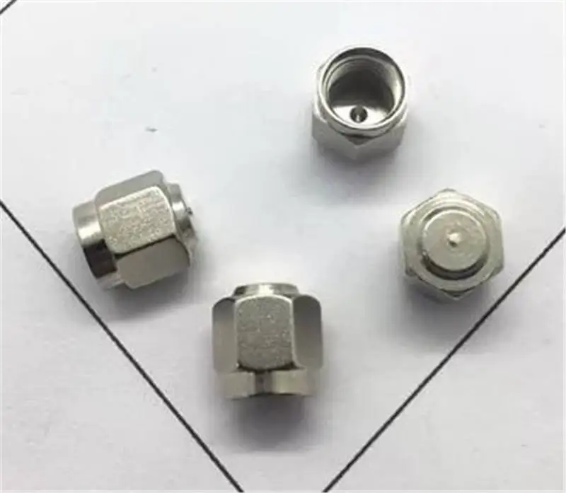 Металлический пылезащитный колпачок с цепью SMA гнездовой разъем защитная крышка