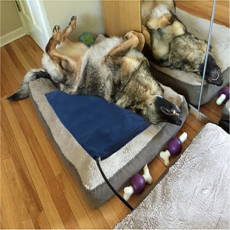 Грелка для домашних животных собак кошек зимнее теплое электрическое одеяло