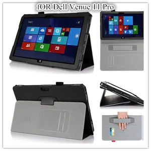 Чехол для Venue 11 Pro 5130 из искусственной кожи личи, чехол для Dell Venue 11 Pro 10,8 5130 дюйма, Магнитный чехол + защита экрана