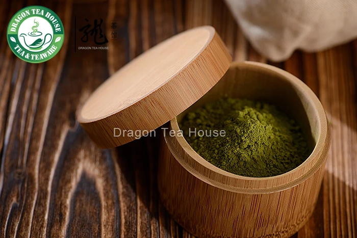 Бамбуковая канистра Matcha * порошкообразный зеленый чай Caddy | Дом и сад
