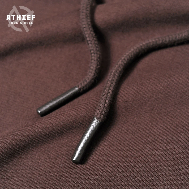 ATHIEF НОВЫЙ Уличный Стиль Мужская Топ Завышение Свободные Короткие Капюшоном 100%