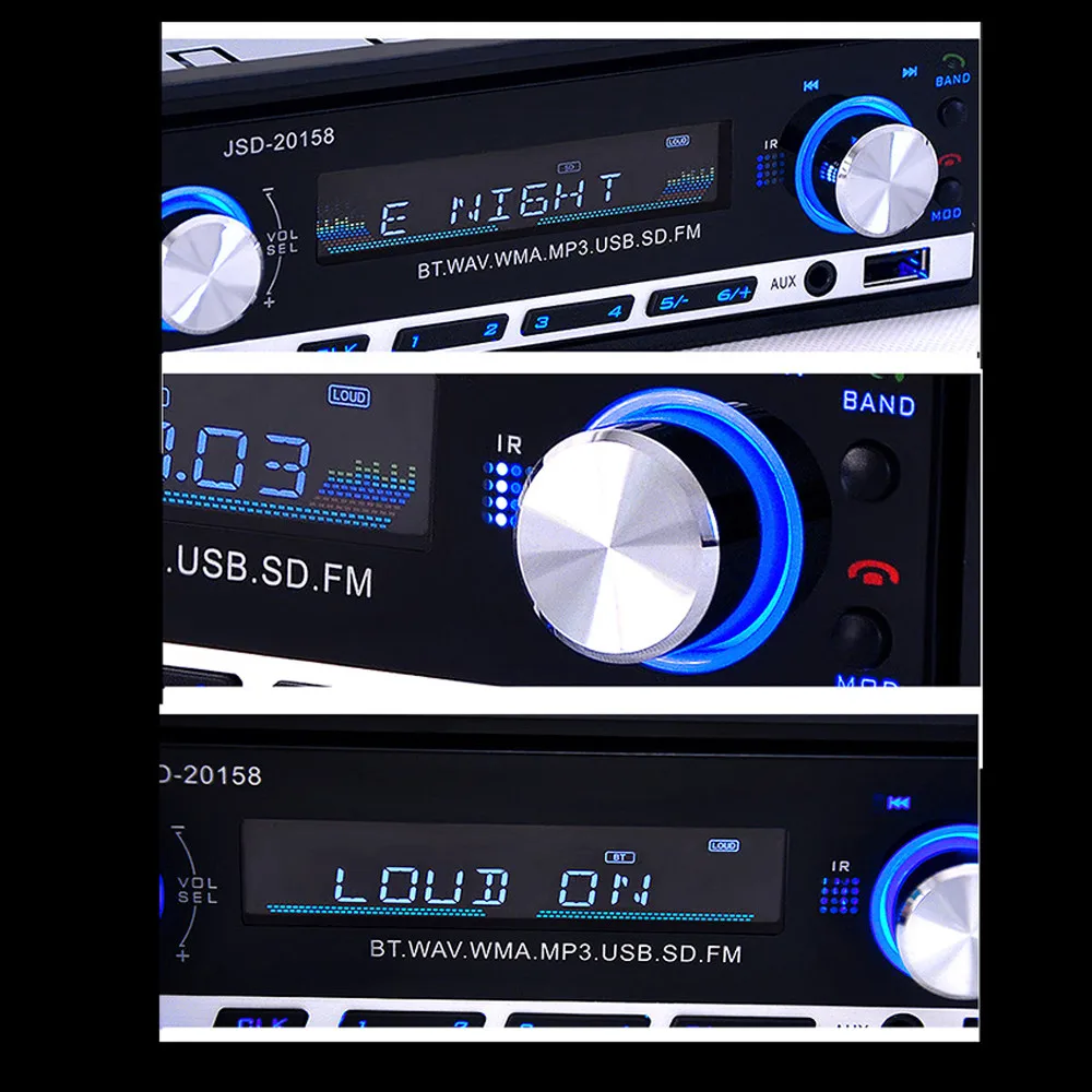 Радио авто радио Bluetooth беспроводной SD MP3 плеер Coche Estereo Poste Para Авто аудио стерео Carro