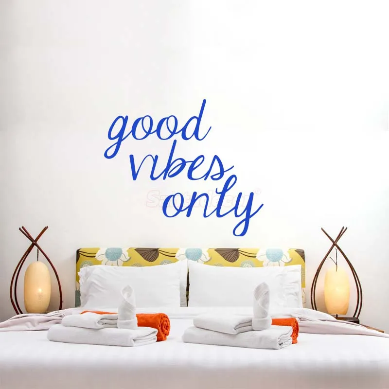 Виниловые Настенные стикеры Good Vibes Только для домашнего декора украшения дома