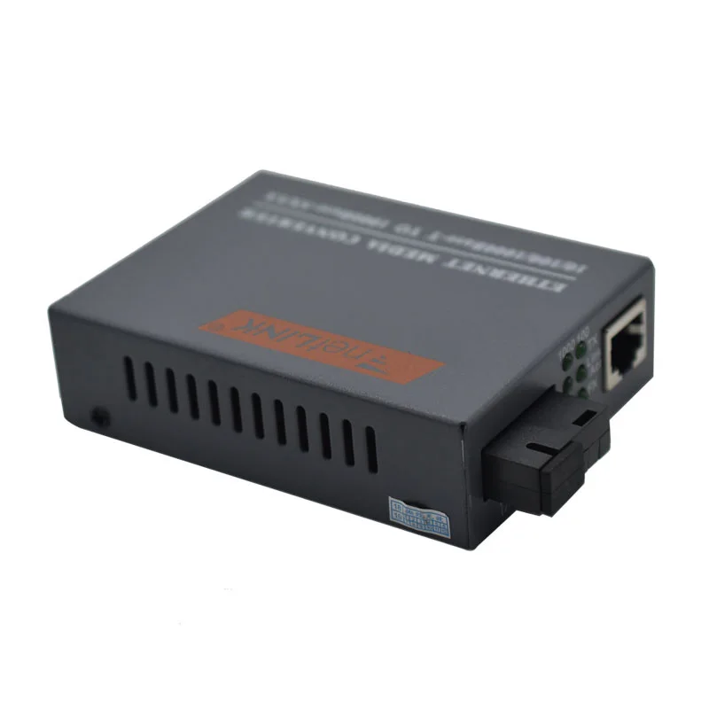 1000 м Ethernet медиа конвертер1оптический интерфейс 1 Электрический порт 3 км