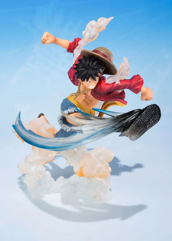 100% Оригинальные фигурки BANDAI Tamashii Nation фигурок ZERO Collection обезьянка D. Luffy Gomugomu no Takamuchi