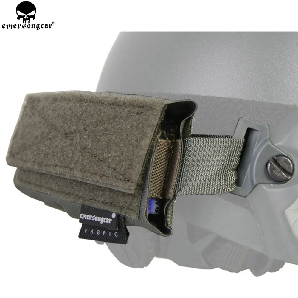 Шлем EMERSONGEAR Аксессуар Чехол счетчик Вес сумка военных учений очки для страйкбола